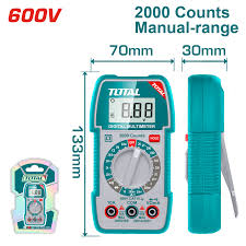Đồng Hồ Vạn Năng TOTAL TMT5360011 – Đo RMS, NCV, Max/Min, Có Đèn LED