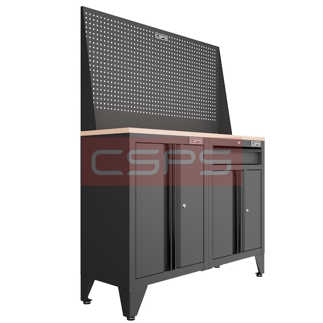 Tủ dụng cụ CSPS 122cm màu đen/đỏ
