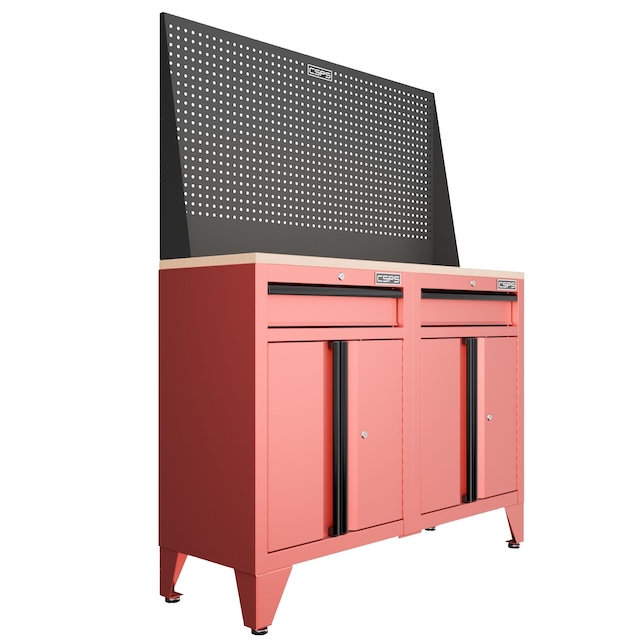 Tủ dụng cụ CSPS 122cm màu đen/đỏ