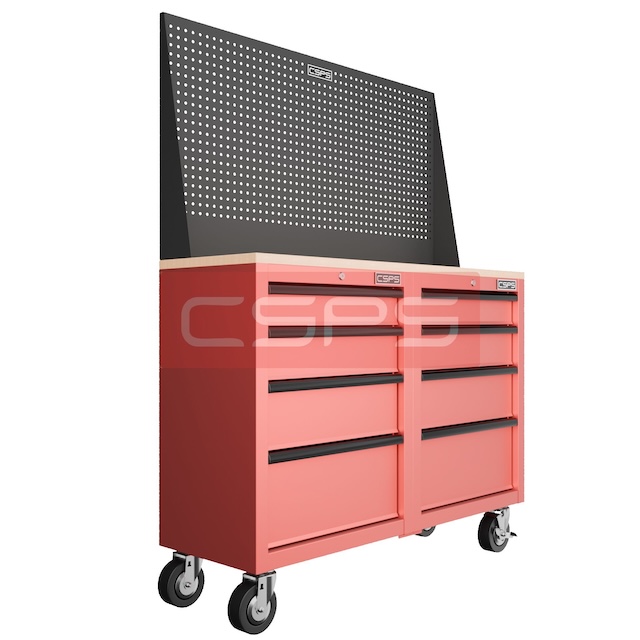 Tủ dụng cụ CSPS 122cm màu đen/đỏ