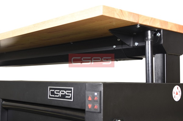 Tủ dụng cụ CSPS 142cm - 10 hộc kéo màu đỏ/đen