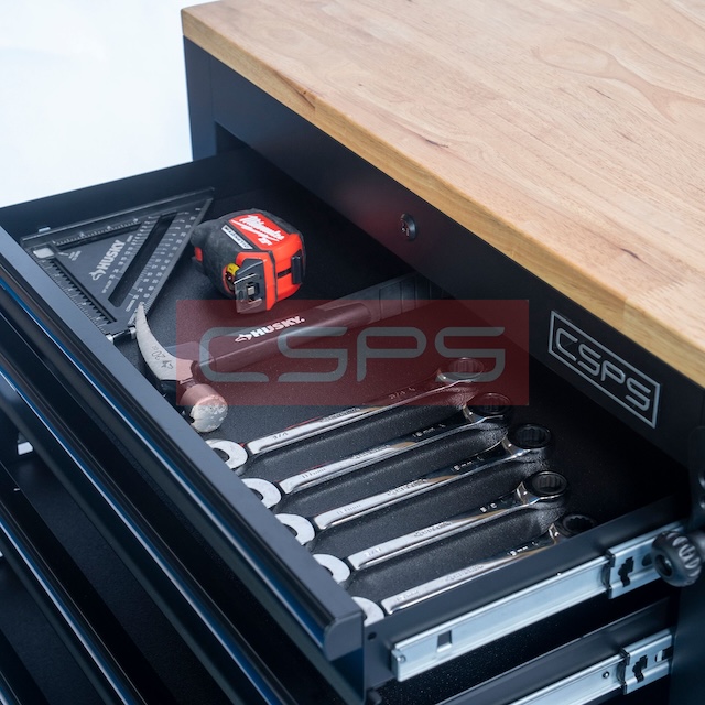 Tủ dụng cụ CSPS 76cm - 05 hộc kéo có vách lưới VNLC07605BB2M