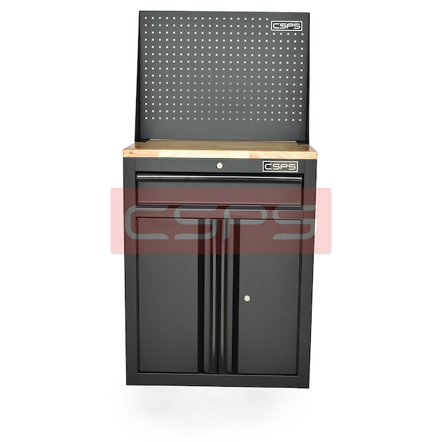 Tủ dụng cụ CSPS 61cm - 01 hộc kéo màu đen/đỏ CSPS