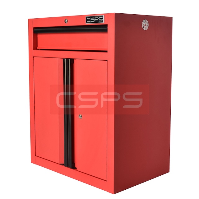 Tủ dụng cụ CSPS 61cm - 01 hộc kéo màu đen/đỏ CSPS