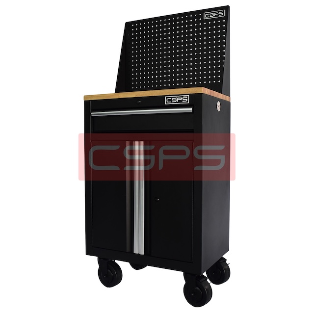 Tủ dụng cụ CSPS 61cm - 01 hộc kéo màu đen/đỏ CSPS