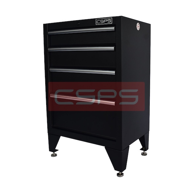 Tủ dụng cụ CSPS 61cm - 04 hộc kéo màu đen/đỏ