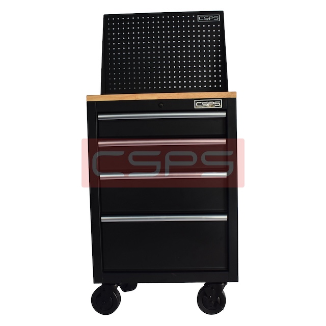 Tủ dụng cụ CSPS 61cm - 04 hộc kéo màu đen/đỏ