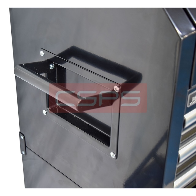 Tủ dụng cụ CSPS 104cm - 06 hộc kéo màu đen có bánh xe VNTC10406B11S