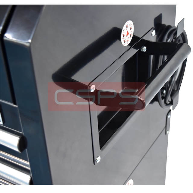 Tủ dụng cụ CSPS 104cm - 06 hộc kéo màu đen có bánh xe VNTC10406B11S