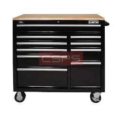 Tủ dụng cụ CSPS 104cm - 10 hộc kéo có mặt ván VNTC10410B13M