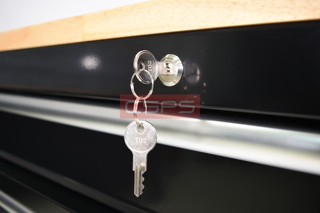 Tủ dụng cụ CSPS 104cm - 10 hộc kéo có mặt ván VNTC10410B13M