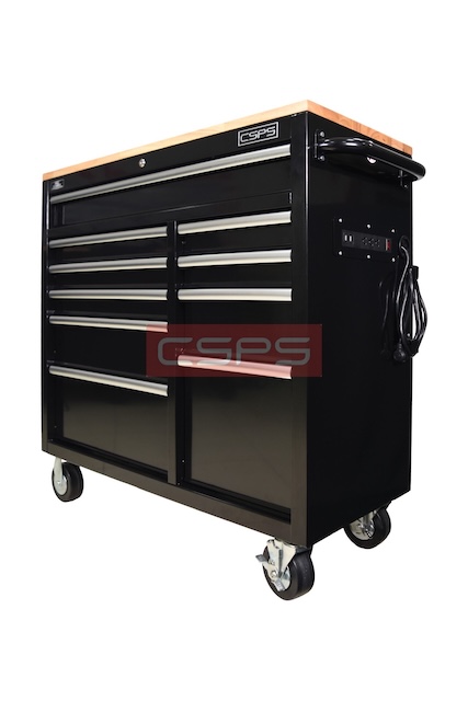 Tủ dụng cụ CSPS 104cm - 10 hộc kéo có mặt ván VNTC10410B13M