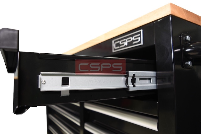 Tủ dụng cụ CSPS 104cm - 10 hộc kéo có mặt ván VNTC10410B13M