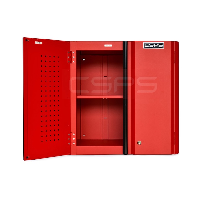 Tủ dụng cụ treo tường CSPS 61cm - 01 ngăn màu đỏ/đen (có phân loại chiều cao 45cm và 61cm)