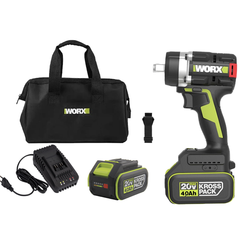 MÁY SIẾT BULONG 700NM DÙNG PIN 20V WORX WU270.9