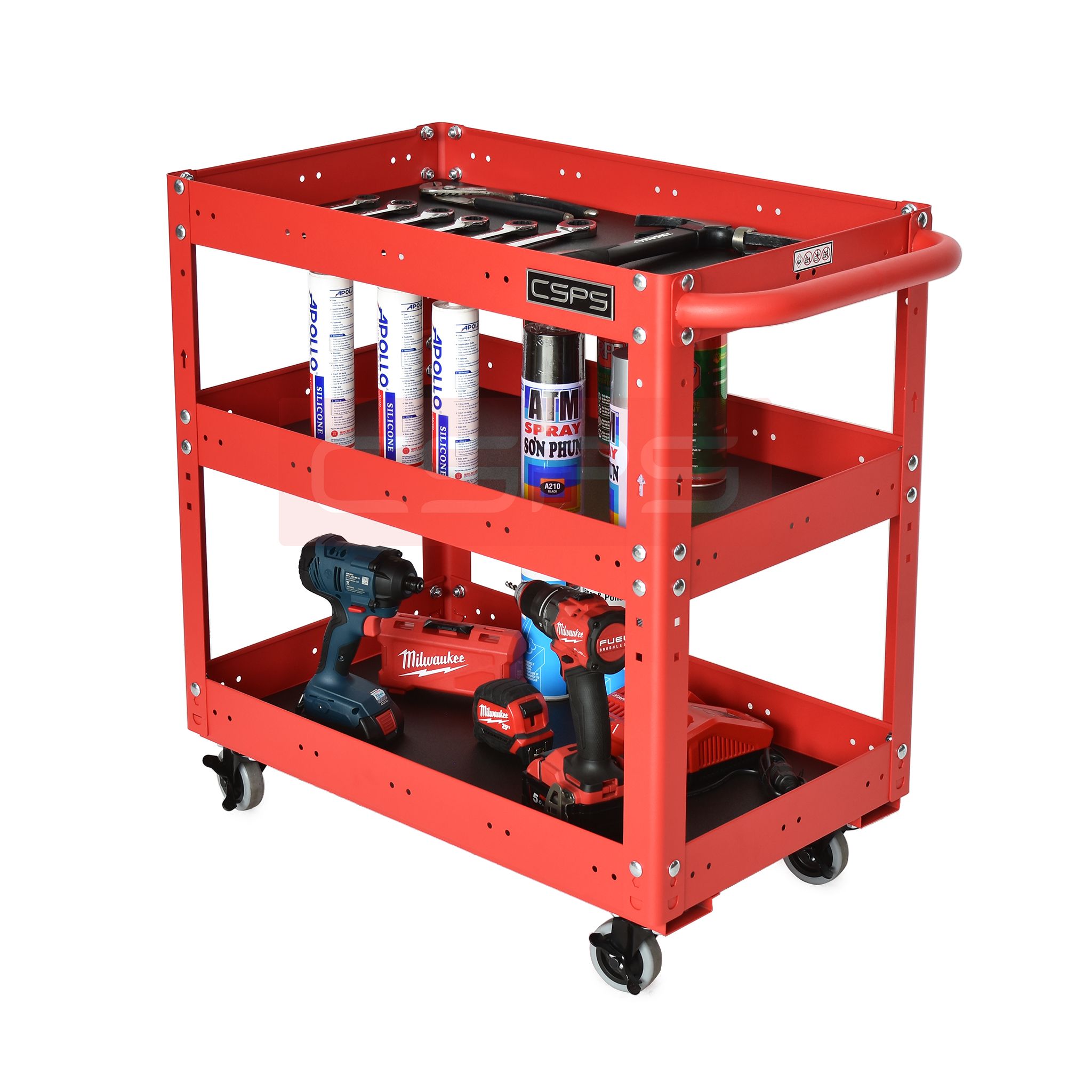 Xe đẩy CSPS 3 ngăn - 71cm VNUQ071XDBB1