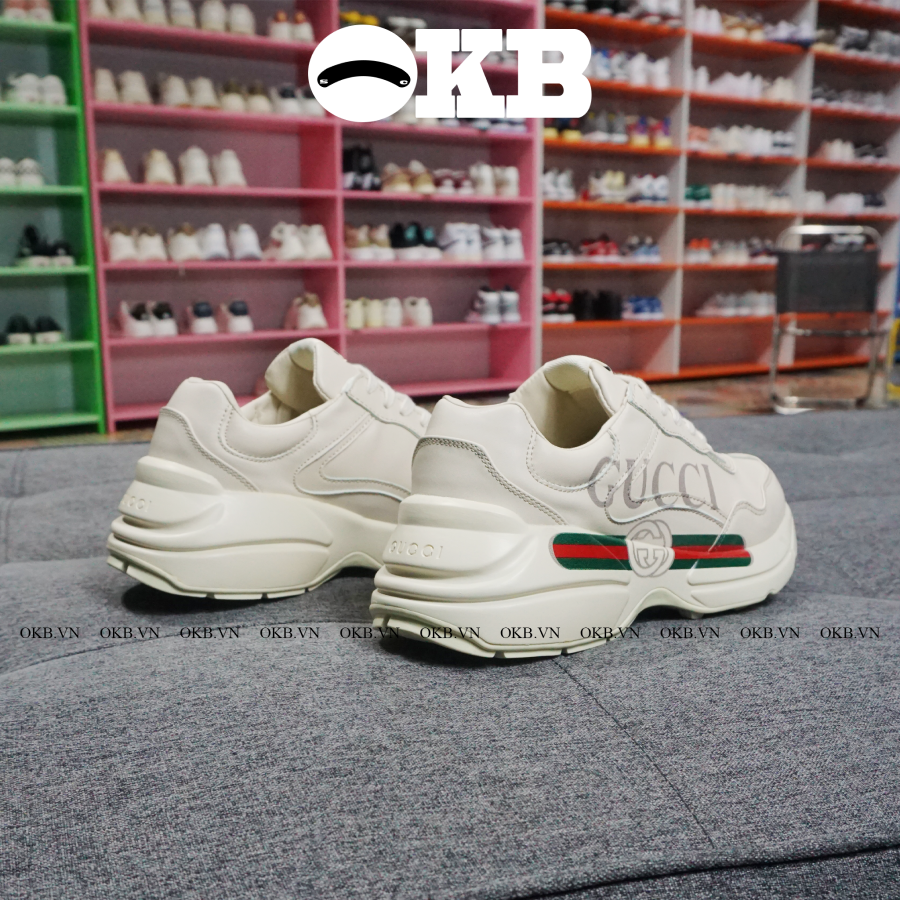 Gucci Rhyton Leather Sneaker