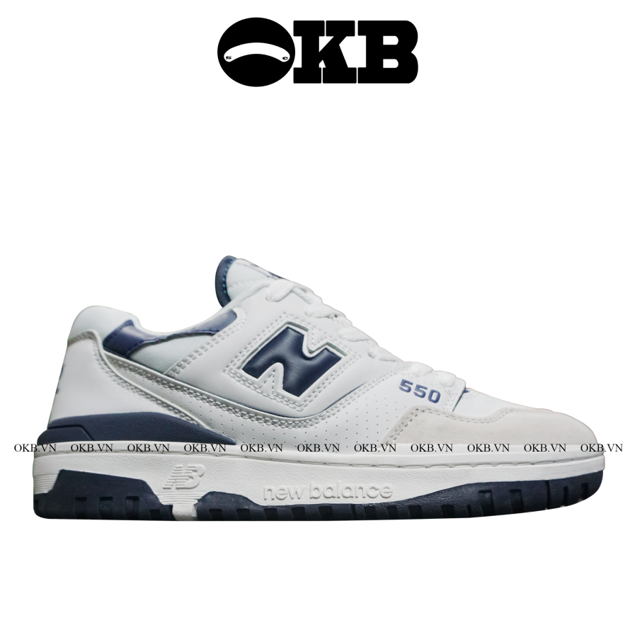 New Balance 550 White Navy