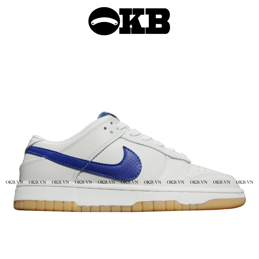 SB Dunk Low Orange Label White Navy