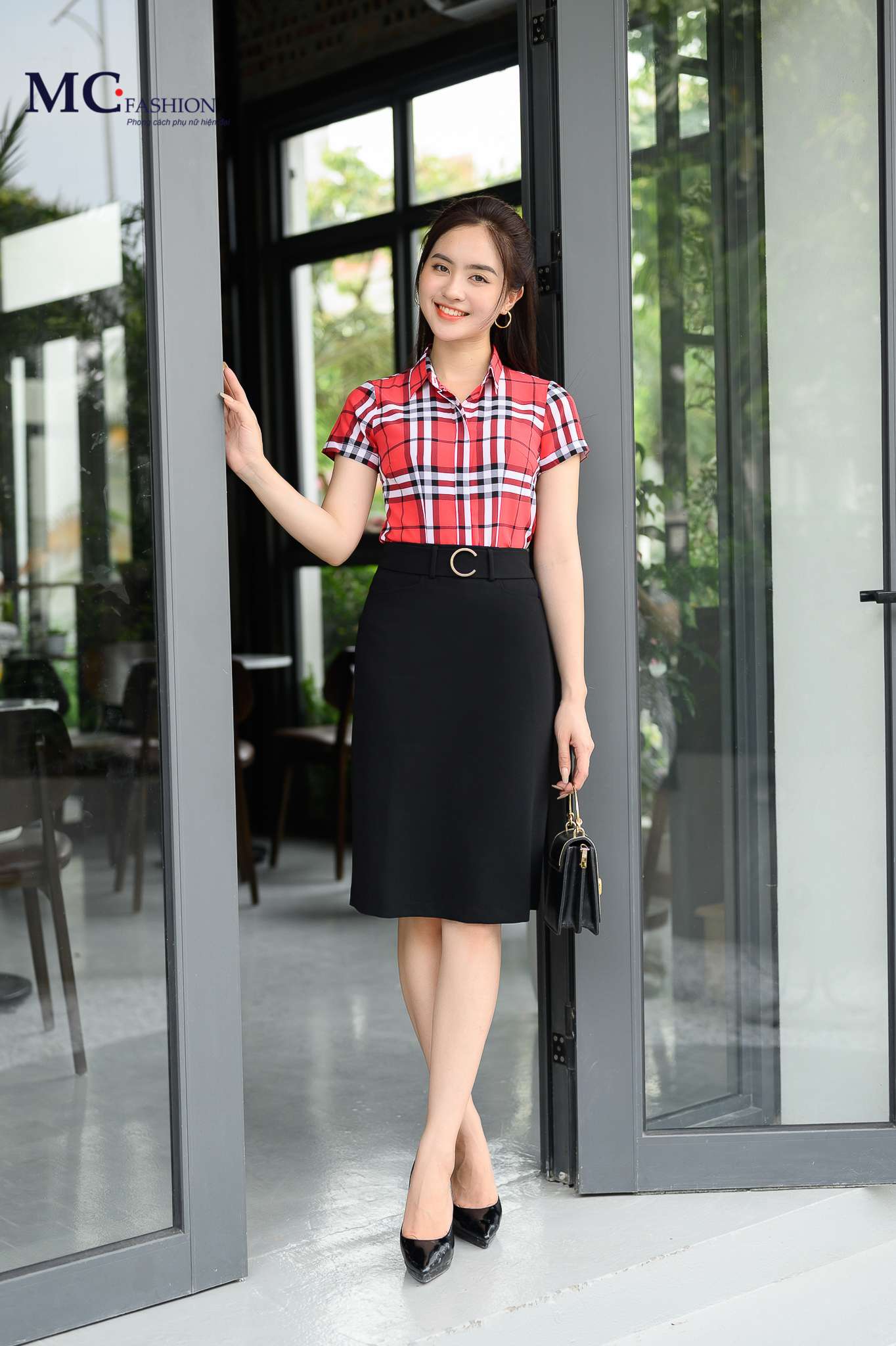 Set vest chân váy công sở | Shopee Việt Nam