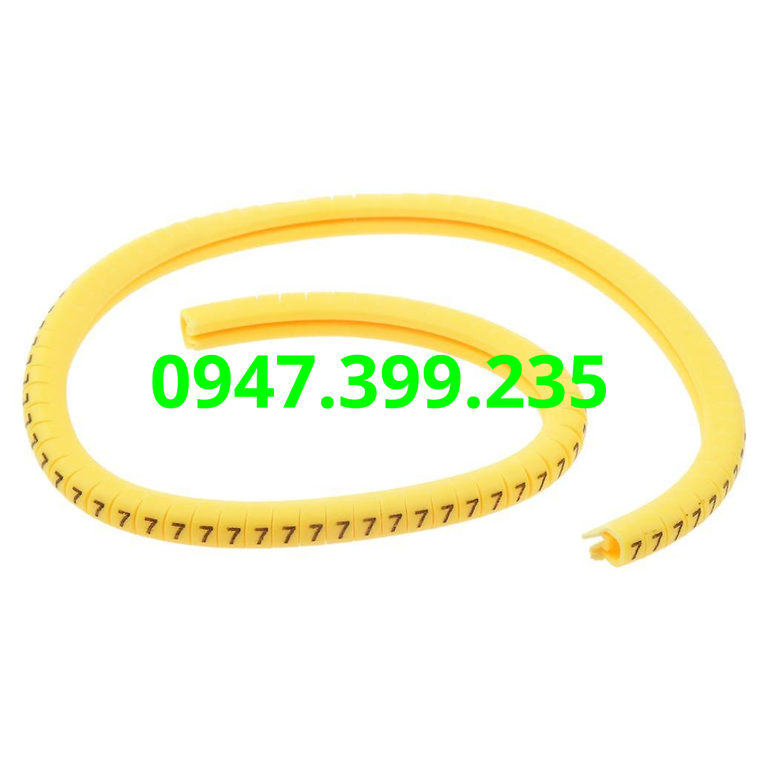 Combo 10 Số Đánh Dấu Dây EC2 Từ 0–9 ⚡ Cable Marker – 500 Mắt/Bộ