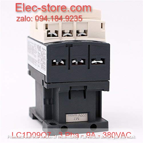 Khởi Động Từ Schneider LC1D09 - Contactor Schneider LC1D09Q7 - Khởi 3 Pha 9A 380VAC