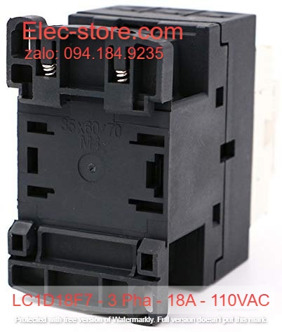 Khởi Động Từ Schneider LC1D18 - Contactor Schneider LC1D18F7 - Khởi 3 Pha 18A 110VAC