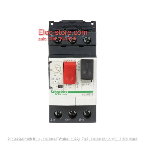 Cầu Dao Bảo Vệ Động Cơ Schneider GV2ME32- CB Bảo Vệ Động Cơ 3 Cực Schneider - GV2ME32 Schneider (24A-32A) - 3P - 690V