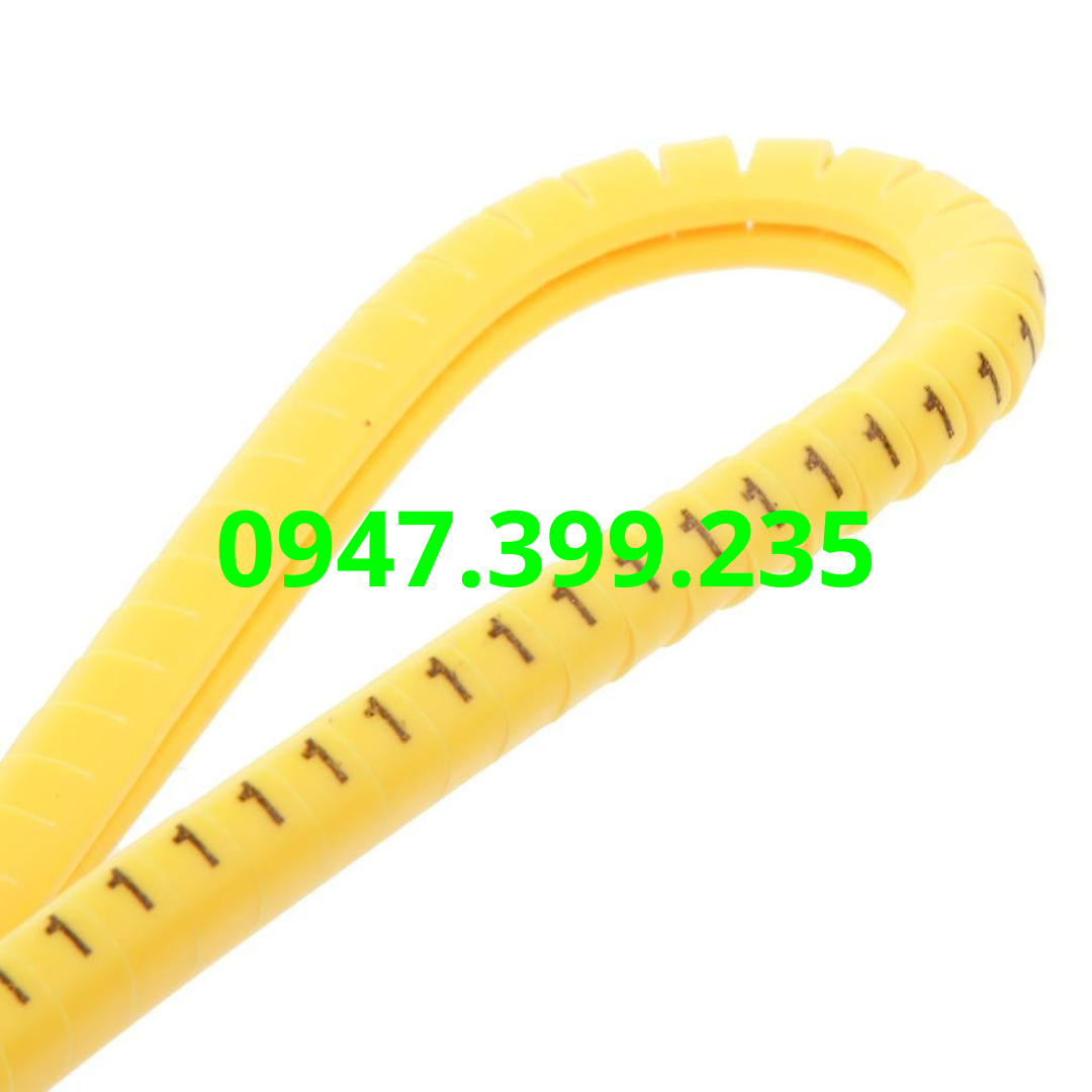 Combo 10 Số Đánh Dấu Dây EC2 Từ 0–9 ⚡ Cable Marker – 500 Mắt/Bộ