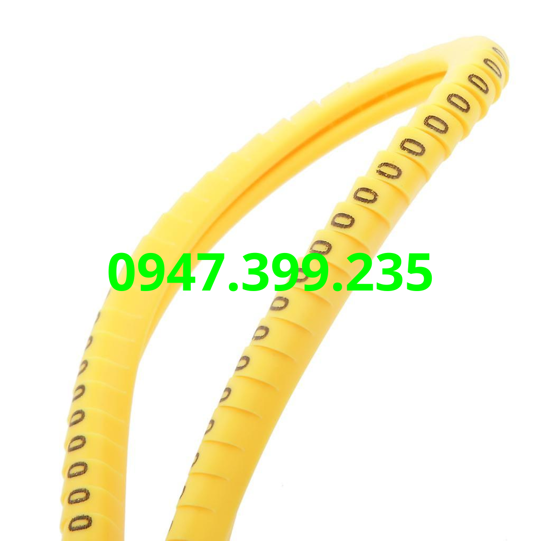 Combo 10 Số Đánh Dấu Dây EC2 Từ 0–9 ⚡ Cable Marker – 500 Mắt/Bộ