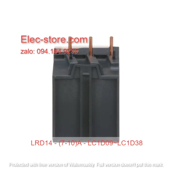 Relay Nhiệt Schneider - LRD series - Đuôi Nhiệt Schneider LRD14 (7-10)A - rơ le nhiệt schneider