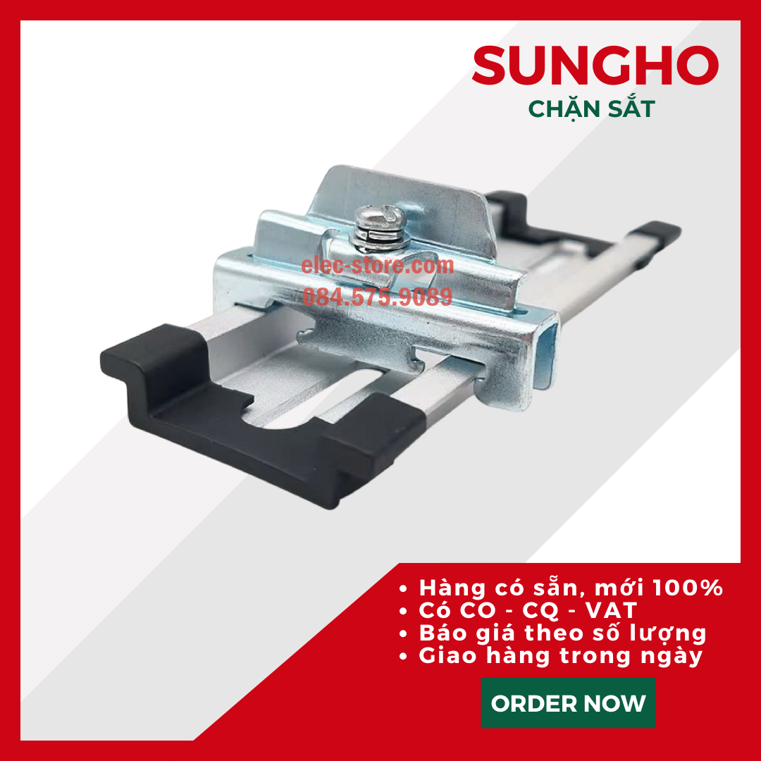 Miếng chặn thanh ray nhôm, Sungho SH-SN