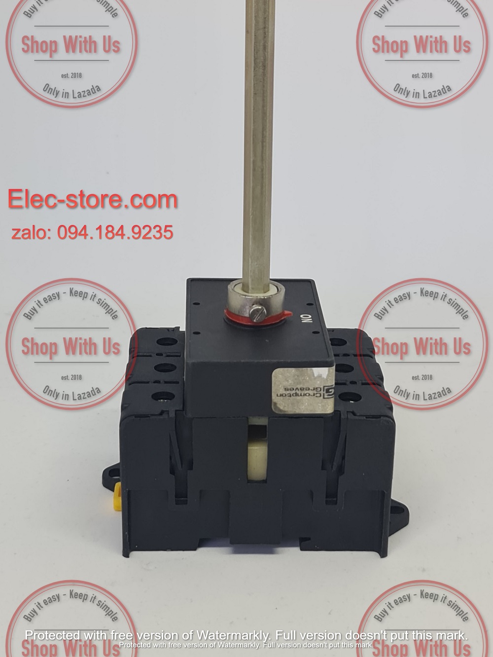 Công tắc LB080 3P 80A  On/Off - Công tắc chuyển mạch dòng điện ba pha LB080 313 09 MB42 BGYR- Chuyển mạch dòng 3P 80A 2 vị trí ON/OFF -  Công tắc xoay 2 vị trí đổi dòng 3P 80A - chuyển mạch Salzer