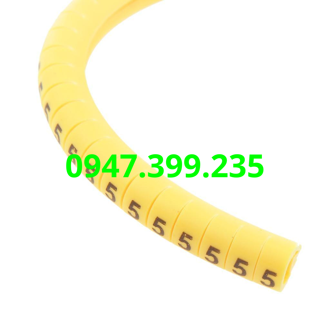 Combo 10 Số Đánh Dấu Dây EC2 Từ 0–9 ⚡ Cable Marker – 500 Mắt/Bộ