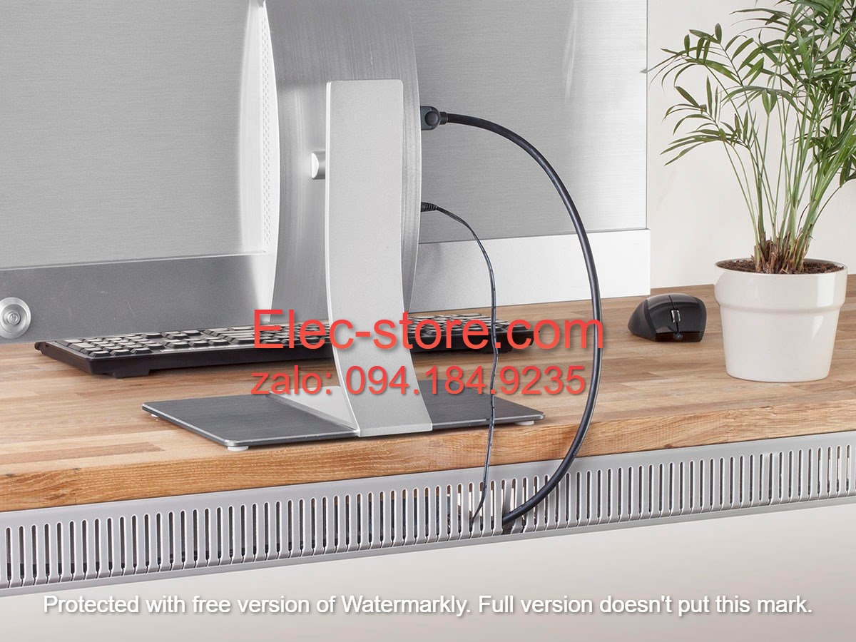 Máng nhựa đi dây 40x40x1700mm - Máng nhựa Salzer Ấn Độ - PVC Cable Ducts B40x40  - Máng đi cáp 40x40 - Ống nhựa răng lược đi dây điện 40x40mm