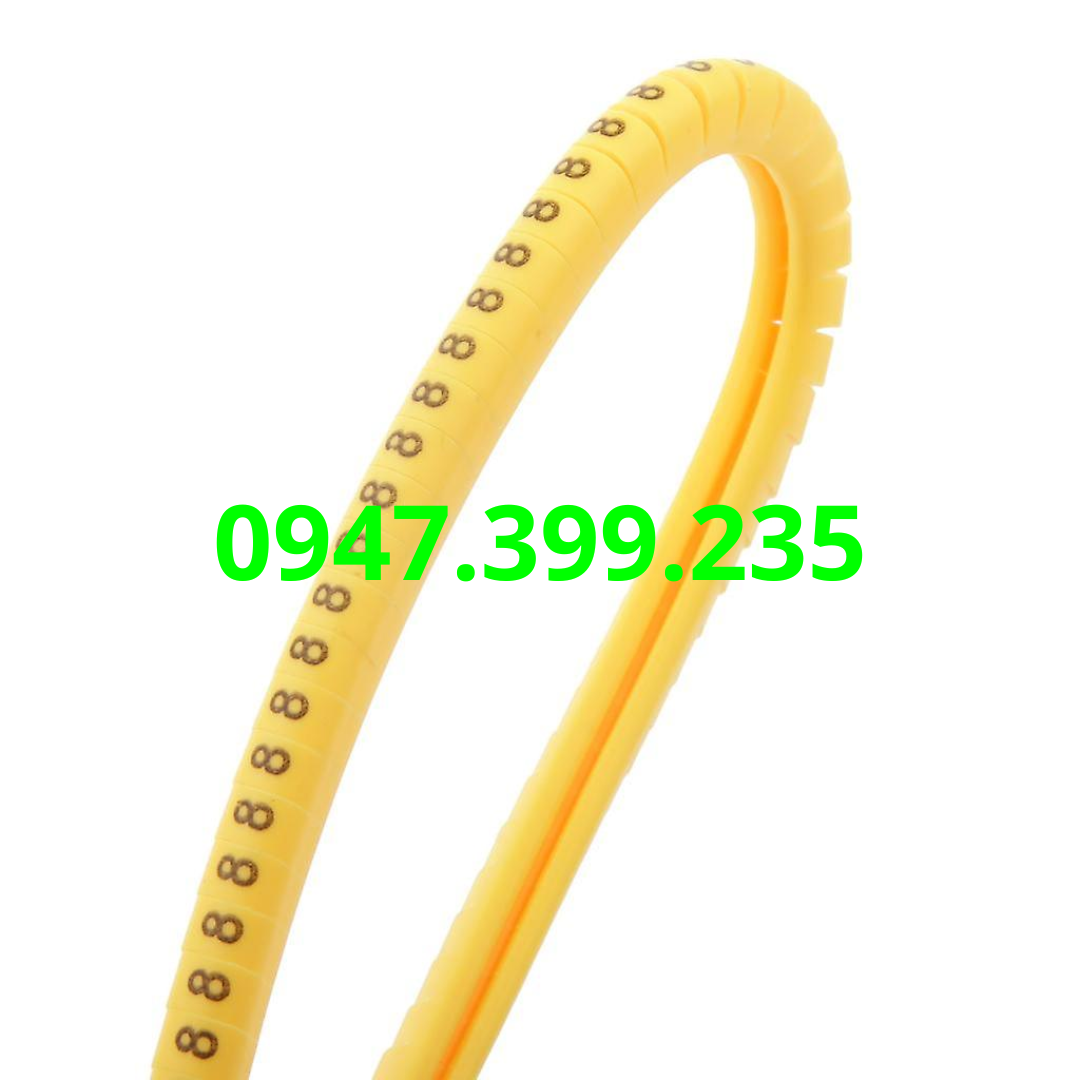 Combo 10 Số Đánh Dấu Dây EC3 Từ 0–9 ⚡ Cable Marker – 350 Mắt/Bộ