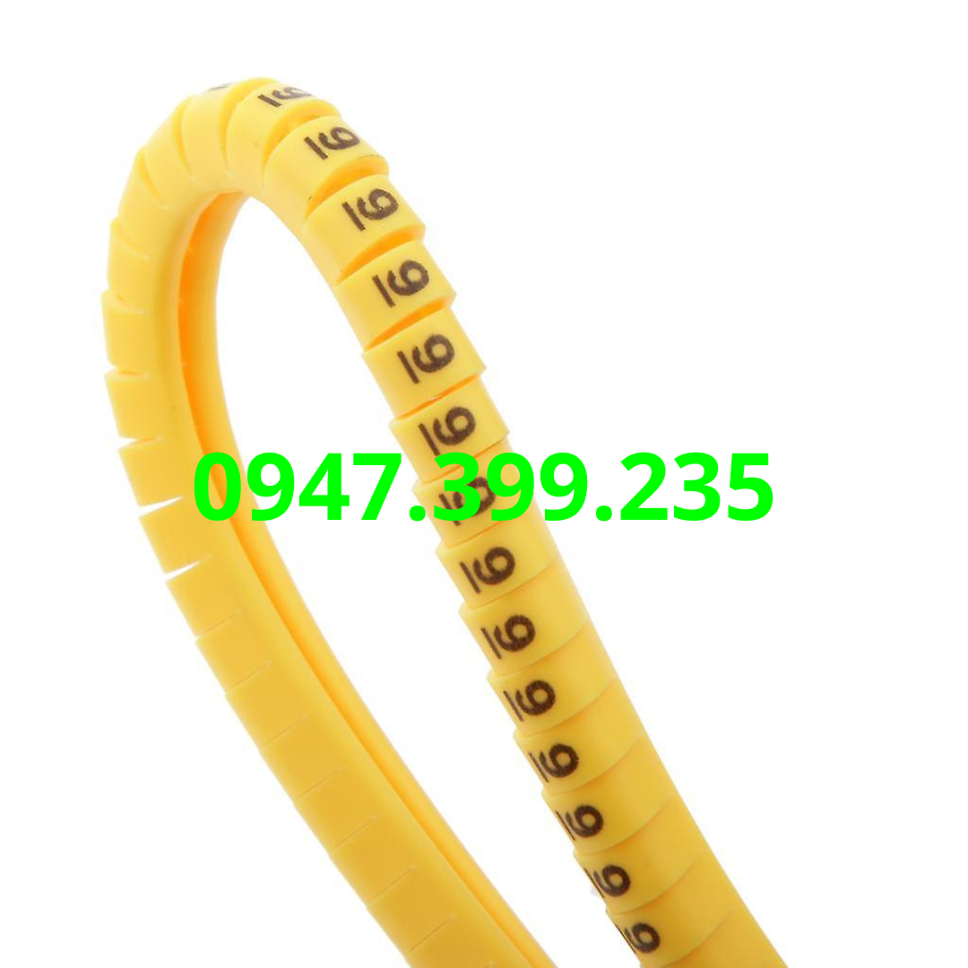 Combo 10 Số Đánh Dấu Dây EC3 Từ 0–9 ⚡ Cable Marker – 350 Mắt/Bộ