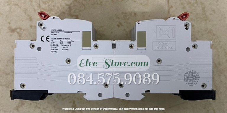 Automat MCB BKJ 3P 50A - Át MCB 3P 50A - BKJ 63N 3P 50A 6kA