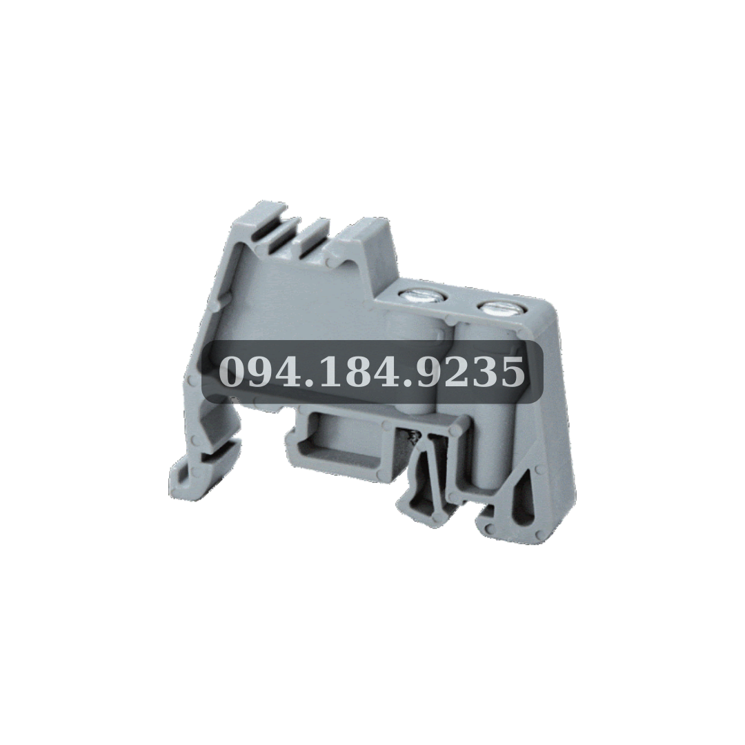 Cầu đấu dây mắt rời CA702 - Chặn Cầu Đấu - Chặn Nhựa CA702 - End Clamp ES2N | Chặn cuối rail DIN 32/35/35-15 - Cầu đấu connectech Salzer