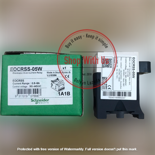 EOCRSS05S - Rơ-le điện tử bảo vệ quá dòng 0.5–6A – 220V AC - Relay Schneider