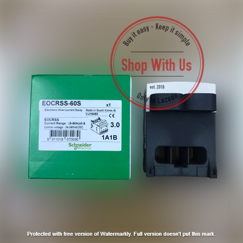 EOCRSS60S - Rơ-le điện tử bảo vệ quá dòng 5-60A – 220V AC - Relay Schneider