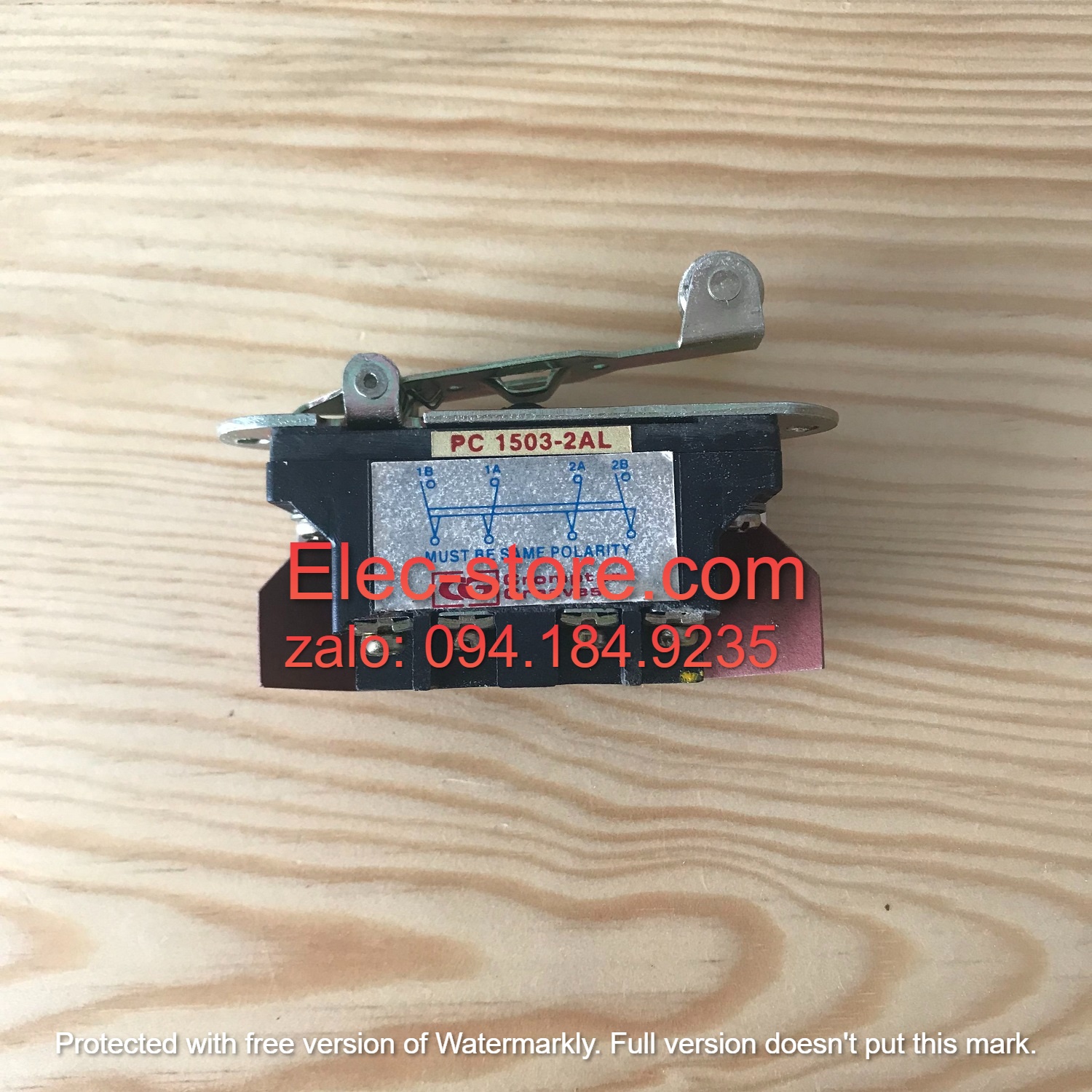 Công tắc hành trình Ấn Độ cần lẫy có bánh xe PC1503-2AL - Công tắc hành trình Crompton - Công tắc hành trình Salzer