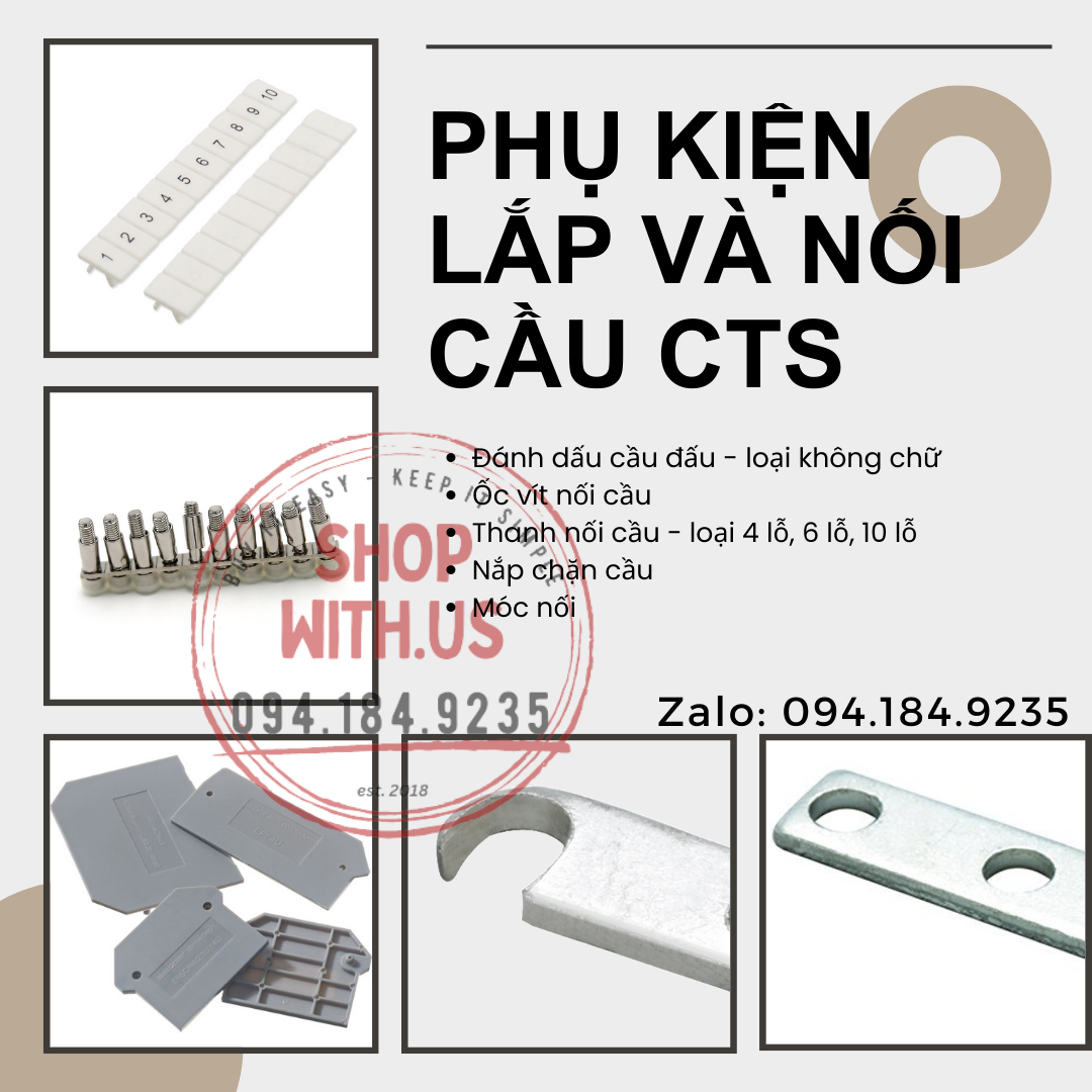 Cầu đấu dây phụ kiện - Đánh Dấu Cầu - Markers cho cầu đấu DIN | K Markers & Group Markers - Cầu đấu connectech Salzer