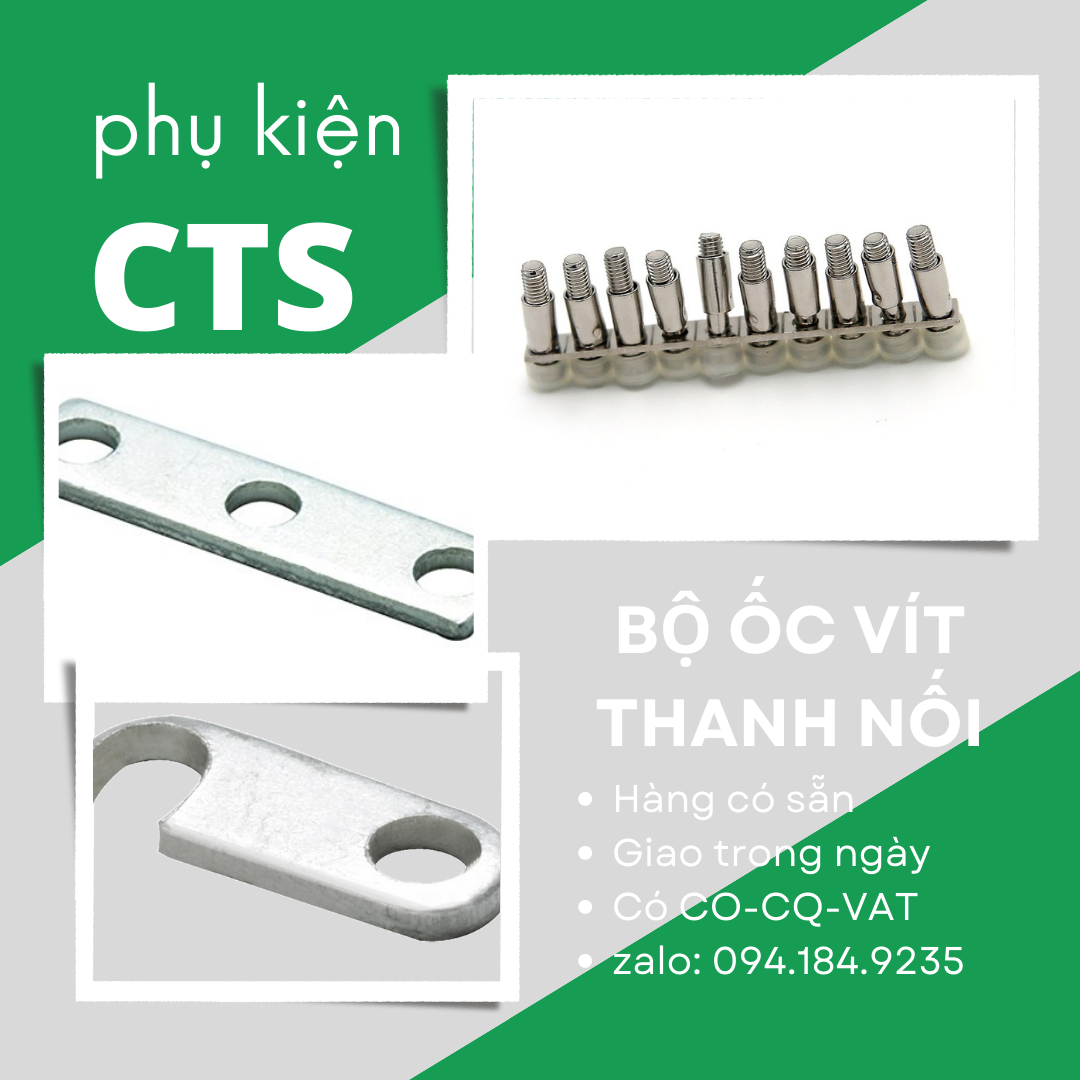 Cầu đấu dây phụ kiện - Ốc vít - Shorting Sleeves | Ống nối tắt cho cầu đấu DIN, kèm vít - Cầu đấu connectech Salzer