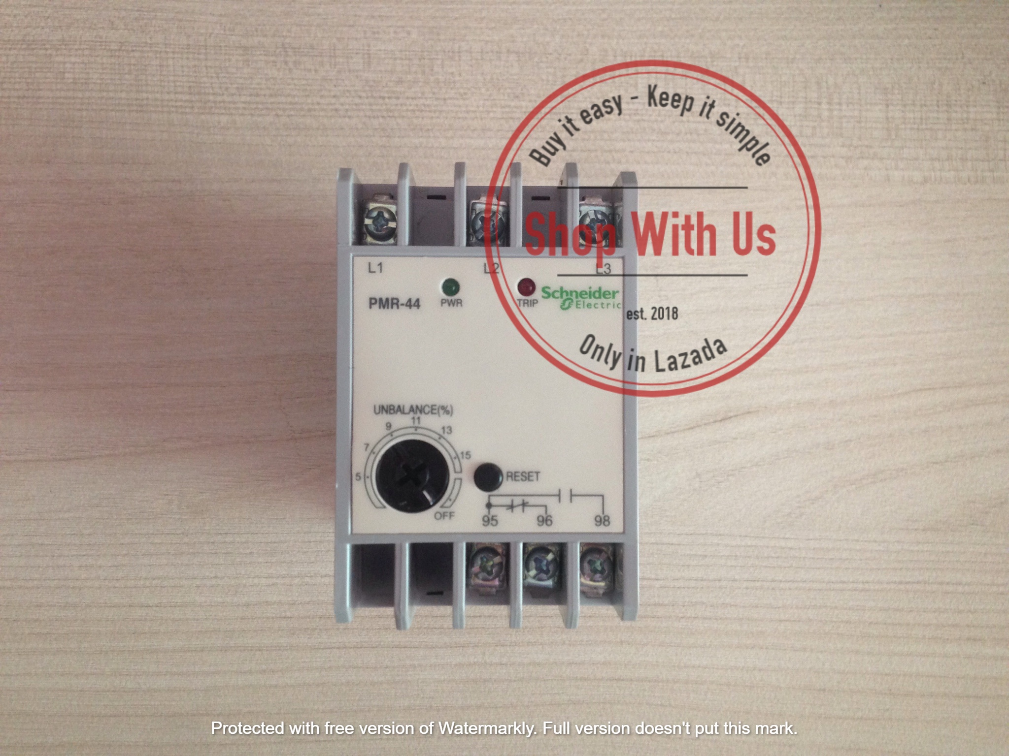 PMR44 - Rơ-le Bảo Vệ Mất Pha - Relay chống mất pha - Relay Schneider