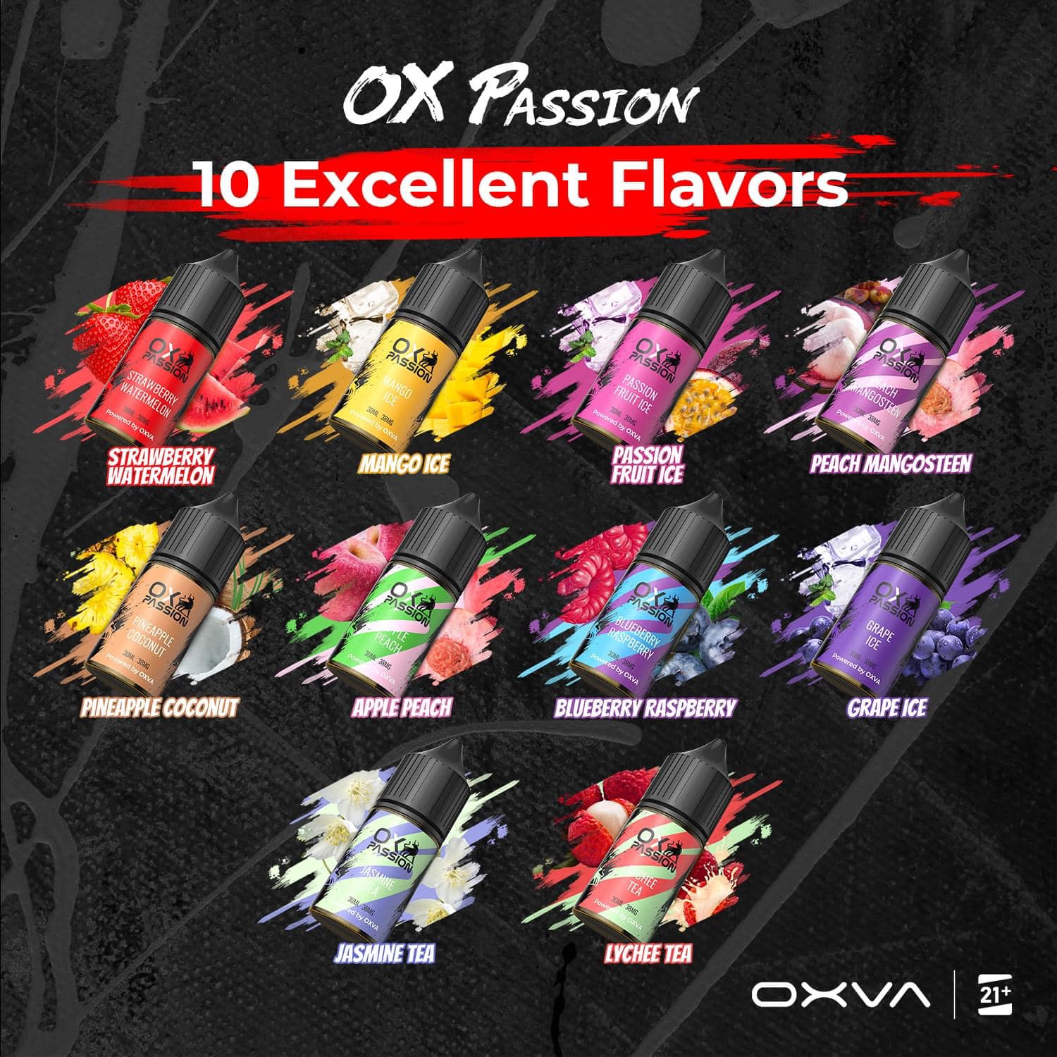 Tinh Dầu Oxva Juice OX Passion Chính Hãng