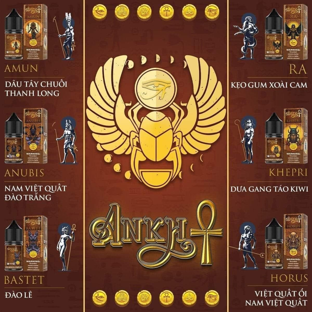 ANKH SALT NIC 30ML/50MG