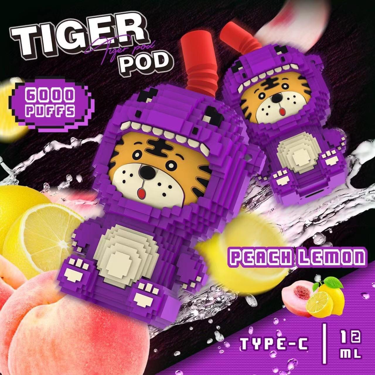 Pod 1 lần TIGER 6000 hơi chuẩn chính hãng - Fomovape