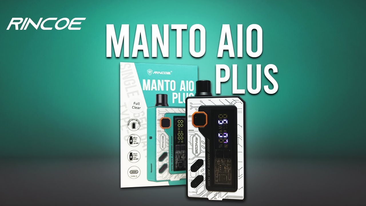 Manto Aio Plus 80w kit kèm pin chính hãng - Fomovape