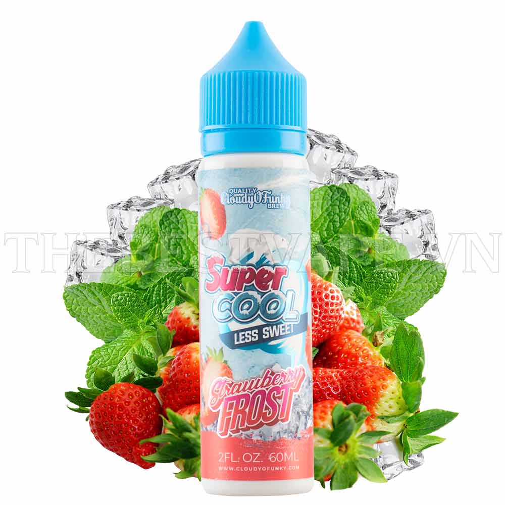 Juice malay 60ml Super Cool Strawberry The mát lạnh-3NI